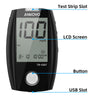 ANKOVO Blood Glucose Monitor Kit, Diabetes Testing Kit with Blood Glucose Meter, 100 Blood Test Strips, 100 Counts 30 Gauge Lancets and Carrying Case, Control Solution, Lancing Device, No Coding